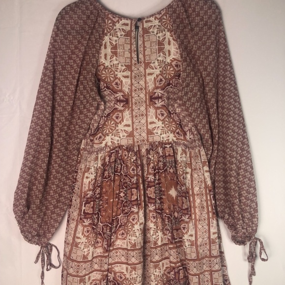 Free People Oksana Boho Dress Size 4 (G) - Picture 6 of 11